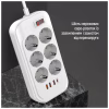 Сетевой фильтр питания ColorWay CW-CHE64PDW, 6 розеток/4USB 2M (CW-CHE64PDW) - Image 6