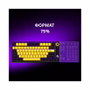 Клавіатура Lorgar KBP7075W Pro RGB Wireless/Bluetooth/USB UA Beige (LRG-KBP7075W-RT-US) - Image 9