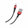 Дата кабель USB 2.0 AM to USB-C 1.0m 2A 18W nylon X26 black+red HOCO (6957531080251) - Image 2