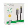 Кабель мультимедийный HDMI M to HDMI M 20.0m V2.0 4K UHD black VEGGIEG (YT-HDMI(M)/(M)HA-20/19719) - Image 3