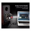 Кабель мультимедійний 3.5mm M to 2xRCA M 5.0m AV116 black Ugreen (10591) - Image 9