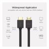 Кабель мультимедийный HDMI M to HDMI M 1.5m HD104 black Ugreen (60820) - Image 3