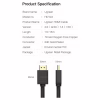 Кабель мультимедійний HDMI M to HDMI M 1.5m HD104 black Ugreen (60820) - Image 5