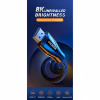 Кабель мультимедийный HDMI M to HDMI M 5.0m braided HD140 black Ugreen (80405) - Image 2