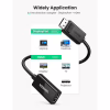 Переходник Display Port M to HDMI F 4K60Hz black Ugreen (70694) - Image 2
