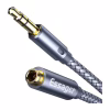 Кабель мультимедийный 3.5mm F to 3.5mm M 1.0m Essager (EYPY35-MY0G) - Image 2