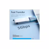 Переходник OTG USB 3.0 AF to USB-C M gray Essager (EZJAC-SRA0G) - Image 4