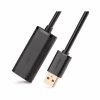 Дата кабель USB 2.0 AM to AF 10.0m Active black Ugreen (10321) - Image 2