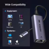 Переходник USB-C to RJ45 Ethernet 2500Mbps Ugreen (25052) - Image 5