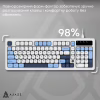 Клавиатура Ajazz AF98 USB UA White/Blue (AF98-GB) - Image 8