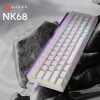 Клавіатура Ajazz NK68 Red Switch USB UA White (NK68-R-W) - Image 6