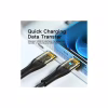 Дата кабель USB-C to Lightning 1.0m 3A black Essager (EXCTL-XJ01-P) - Image 4