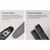 Кишеня зовнішня ASUS SSD PCIe NVMe M.2 2230/2242/2260/2280 USB Type-C 3.2 Gen 2x1 black (90DD02R0-M09000) - Image 2