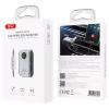 Bluetooth трансмітер XO BCC15 Bluetooth V5.3 AUX 3.5 мм/Type-C/TF Grey (BCC15.tarnish) - Image 4