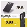 Чехол для мобильного телефона Armorstandart LikeCarbon MagCase Apple iPhone 15 Pro Max Black (ARM69291) - Image 4