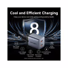 Зарядний пристрій Vention 2xUSB-C PD45W GaN transparent gray (FCFH0-EU) - Image 9