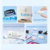 Зарядний пристрій Vention USB-C PD20W GaN white (FEPW0-EU) - Image 3