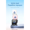 Зарядний пристрій Vention 1xUSB-C PD30W + 1xUSB QC3.0 30W GaN white (FEQW0-EU) - Image 2
