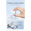 Зарядний пристрій Vention 1xUSB-C PD30W + 1xUSB QC3.0 30W GaN white (FEQW0-EU) - Image 5