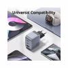 Зарядное устройство Vention 2xUSB-C PD70W + 1xUSB QC3.0 22.5W GaN gray (FEXH0-EU) - Image 11