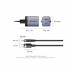 Зарядное устройство Vention 2xUSB-C PD45W GaN + cable USB-C to USB-C 1.0m black gray (TZ-FCDH0-EU) - Image 12
