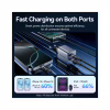 Зарядний пристрій Vention 2xUSB-C PD45W GaN + cable USB-C to USB-C 1.0m 5A gray (TZ-FCFH0-EU) - Image 6
