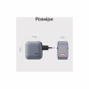 Зарядний пристрій Vention 1xUSB-C PD70W + 1xUSB QC3.0 22.5W GaN + cable USB-C to USB-C 1.0m 5A gray (TZ-FCGH0-EU) - Image 8