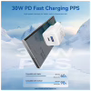 Зарядное устройство Vention 1xUSB-C PD30W + 1xUSB QC3.0 30W GaN + cable USB-C to USB-C 1.0m black (TZ-FEQB0-EU-01) - Image 4