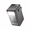Батарея універсальна HOCO 100000mAh Endure 22.5W PD, QC, LED Lamp, Black (DB03 / 714721) - Image 3