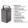 Батарея універсальна HOCO 100000mAh Endure 22.5W PD, QC, LED Lamp, Black (DB03 / 714721) - Image 4