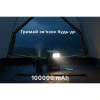 Батарея універсальна HOCO 100000mAh Endure 22.5W PD, QC, LED Lamp, Black (DB03 / 714721) - Image 7