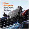 Универсальный автодержатель ColorWay Gravity Mechanical Car Mount Black (CW-CHG18-BK) - Image 9