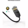 Патч-корд 1м, UTP cat 6 RJ-45 COPPER black Ugreen (U_70332) - Image 2