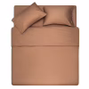 Підковдра Ardesto Mix&Match 100% бавовна, сатин коричневий 160х220 см (ART1622DVH) - Image 5
