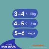 Підгузки Pampers для плавання Splashers Розмір 4-5 (9-15 кг) 11 шт (8001090698384) - Image 9