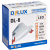 Світильник Delux DL-6 3000К 6Вт 480лм 230В D100мм (90018627) - Image 2