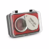 Лупа Voltronic ручна TRIPLET 10X-21mm, складана (брелок), метал-скло, пластикова коробка. 60 * 24 * 18mm. (1152/TR10X-21) - Image 3