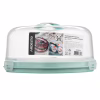 Тортівниця Ardesto Tasty baking, 28х14.5см, пластик, блакитний (AR2328TPM) - Image 3