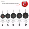 Сковорода Tefal Halo EUCALYPTUS, 28см, алюміній, бакеліт, сірий (G0160602) - Image 8