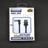 Магнитный кабель REDDAX RDX-399 MicroUSB (1м, тканевая оплетка, LED), Black - Image 6