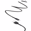 Кабель Reddax RDX-400 MicroUSB (1м, быстрая зарядка, TPE), Black - Image 4