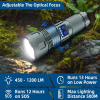 Ручний ліхтар YEMAO YM-G404 TG 30 W, 1x14500, ЗП Type-C, zoom - Image 3