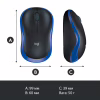 Мишка Logitech M185 blue (910-002239) - Image 9