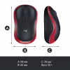 Мишка Logitech M185 red (910-002240) - Image 9