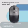 Мишка 2E MF218 Silent Wireless/Bluetooth Black/Grey (2E-MF218WBG) - Image 4