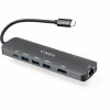 Концентратор Vinga USB-C 3.1 to HDMI+RJ45_1Gbps+3xUSB3.0+SD/TF+PD100W (VHYC8) - Image 8
