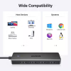 Концентратор Ugreen USB 3.0 to 4хUSB 3.0 0.15m Space Gray CM219 (25851) - Image 5