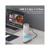 Концентратор Vention USB3.1 Type-C to HDMI/VGA/USB3.0x3/RJ45/SD/TF/TRRS 3.5m/PD/DC100W12-in-1 (TPHWC-EU) - Image 4