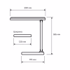 Настольная лампа Eurolamp LED SMART 6W 410lm 2800-6500K 1200mAh (LED-TLB-6W(white)) - Image 3