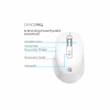 Мышка OfficePro M265W Wireless/Bluetooth Silent Click White (M265W) - Image 10